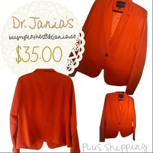 Orange Blazer